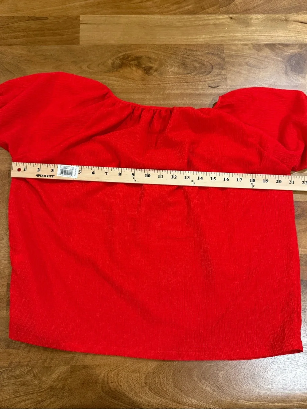 Madewell bright red